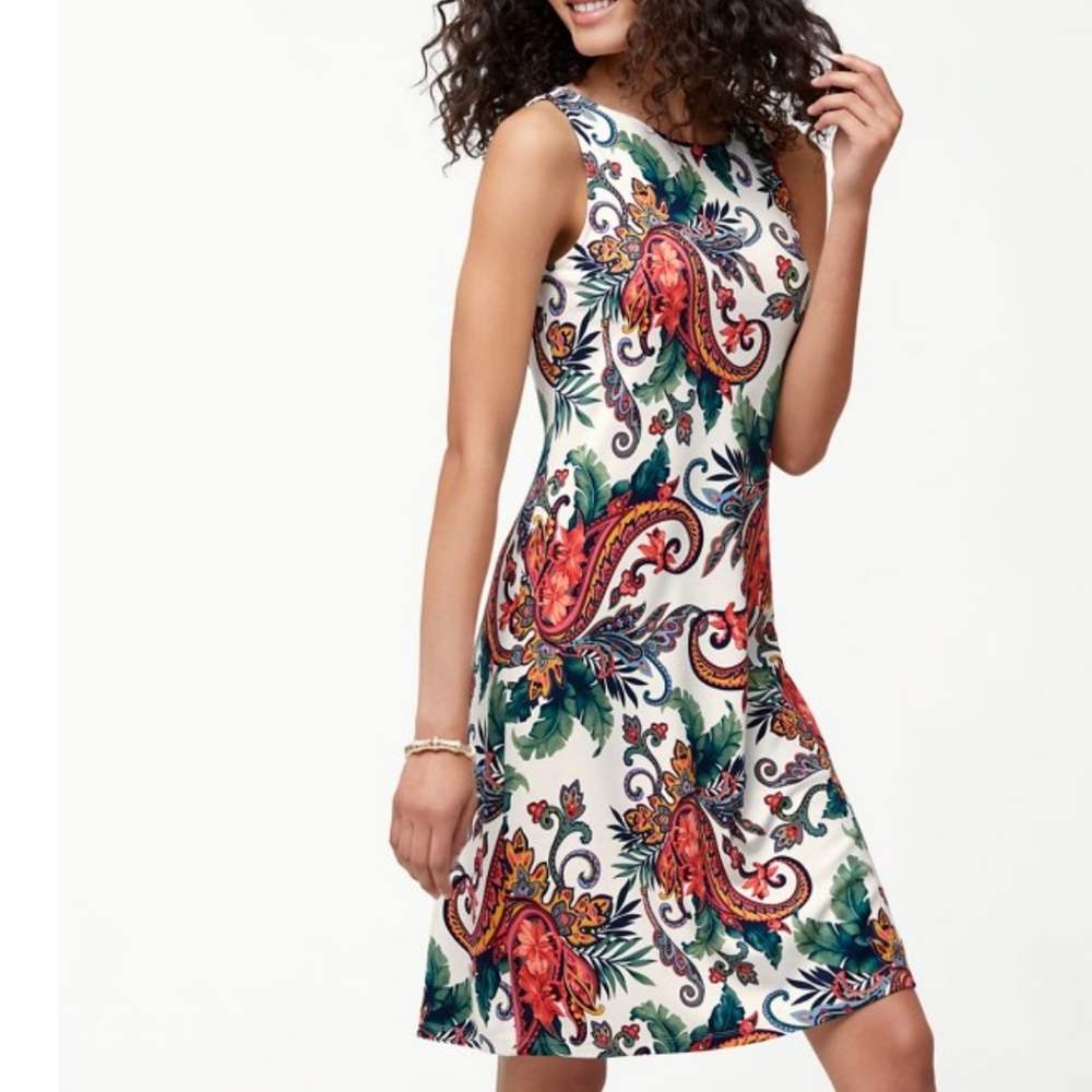 NWT Tommy Bahama Prince of Paisley Dress